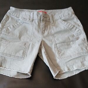 Women's Gray Casual Shorts